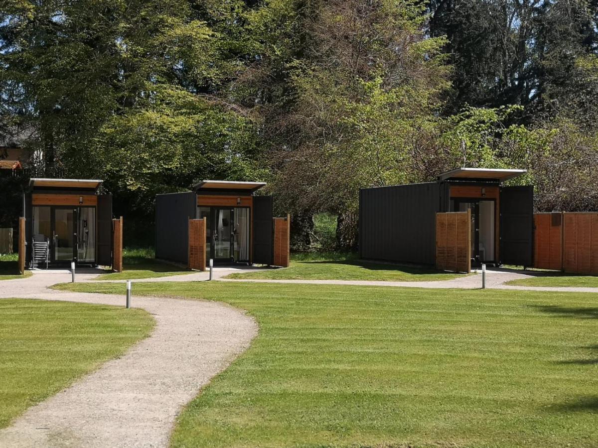 A Unique Experience In A Converted Shipping Containers, Glamness Is Adults Only Inverness Exterior foto